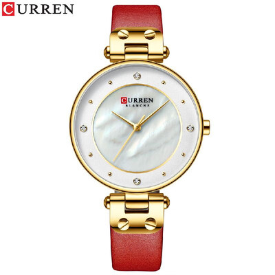 Curren Woman Watches Waterproof Alloy Case Leather Band Quartz Watch Fashion Exquisite Wristwatch
Curren Woman Watches Waterproof Alloy Case Leather Band Quartz Watch Fashion Exquisite Wristwatch