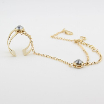 Women Rhinestone Crystal Gold Plated Bracelet Jewelry
Women Rhinestone Crystal Gold Plated Bracelet Jewelry