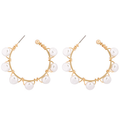 Solememo 2019 New Imitation Pearl Earrings For Women And Girl Large Circle Metal Pendant Earrings Pearl Earrings wholesale E5534
Solememo 2019 New Imitation Pearl Earrings For Women And Girl Large Circle Metal Pendant Earrings Pearl Earrings wholesale E5534