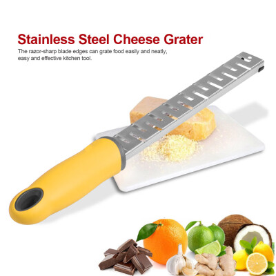 Stainless Steel Lemon Zester Cheese Grater Fruit Vegetable Shredders Slicer Kitchen Tools Cheese Zester Lemon Grater
Stainless Steel Lemon Zester Cheese Grater Fruit Vegetable Shredders Slicer Kitchen Tools Cheese Zester Lemon Grater