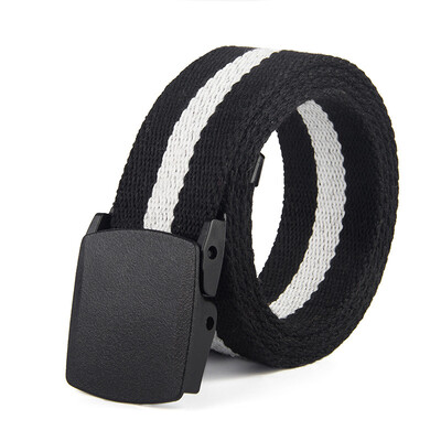 Unisex Belt Quality Stripe Canvas Automatic Buckle Mens Belt Fashion Casual Jeans Women belt Fabric belt Luxury belt 110cm
Unisex Belt Quality Stripe Canvas Automatic Buckle Mens Belt Fashion Casual Jeans Women belt Fabric belt Luxury belt 110cm