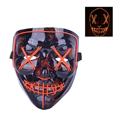 LEDs Glowing Face Flash Masks Different Light Modes with Batterys Case Controller Head Cover for Halloween Festival Halloween Fest
LEDs Glowing Face Flash Masks Different Light Modes with Batterys Case Controller Head Cover for Halloween Festival Halloween Fest