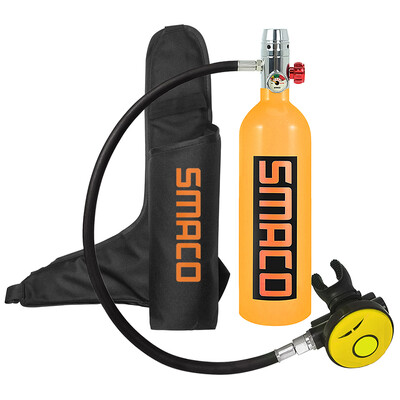1L Scuba Oxygen Cylinder Diving Air Tank Scuba Diving Respirator Refill Adapter Snorkeling Breathing Equipment with Protective Pou
1L Scuba Oxygen Cylinder Diving Air Tank Scuba Diving Respirator Refill Adapter Snorkeling Breathing Equipment with Protective Pou