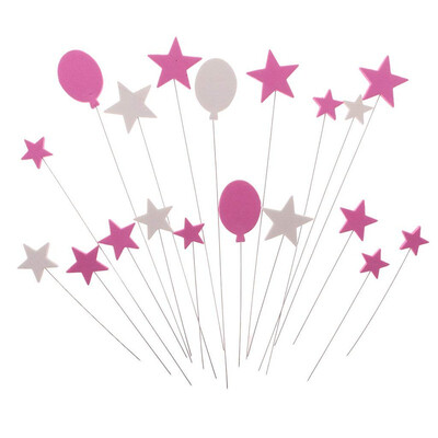 FUNNYBUNNY Cute Cartoon Boys Girls Kids Birthday Party Cake Toppers Picks Flags Baby Shower Cake Decoration Set 
FUNNYBUNNY Cute Cartoon Boys Girls Kids Birthday Party Cake Toppers Picks Flags Baby Shower Cake Decoration Set