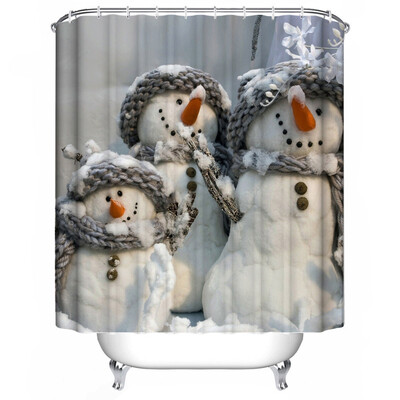 Gobestart Christmas Waterproof Polyester Bathroom Shower Curtain Decor With Hooks New K
Gobestart Christmas Waterproof Polyester Bathroom Shower Curtain Decor With Hooks New K