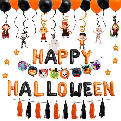 Hallo-ween Balloon Set Holiday Celebration Party Supplies Decoration for Kids with Cute Fun Animal Decor Latex Balloons
Hallo-ween Balloon Set Holiday Celebration Party Supplies Decoration for Kids with Cute Fun Animal Decor Latex Balloons