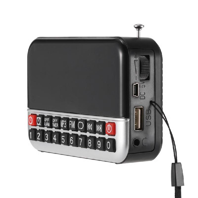 Longruner FM Radio Digital Stereo Speaker 12cm LED Display Alarm Clock & Clock USB Disk TF Card AUX 1500mAh Battery
Longruner FM Radio Digital Stereo Speaker 12cm LED Display Alarm Clock & Clock USB Disk TF Card AUX 1500mAh Battery