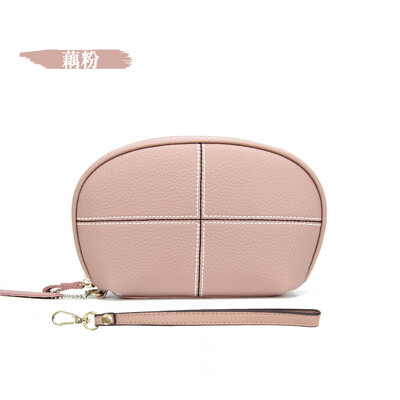 The first layer of cowhide 2019 new ladies leather Europe&the United States dollar position shell type clutch bag sewing thread lattice wallet
The first layer of cowhide 2019 new ladies leather Europe&the United States dollar position shell type clutch bag sewing thread lattice wallet