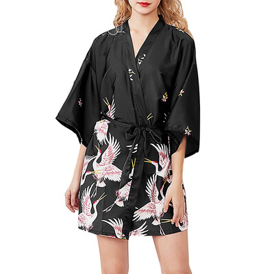 Toponeto Women Simulation Silk Ladies Pajamas Lingerie Robe Bathrobe Bride Dressing Gown
Toponeto Women Simulation Silk Ladies Pajamas Lingerie Robe Bathrobe Bride Dressing Gown