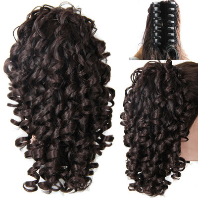 〖Follure〗Clip-in Black FashionWomen Curly TailHair Fake Synthetic Horsetail Wig accessory
〖Follure〗Clip-in Black FashionWomen Curly TailHair Fake Synthetic Horsetail Wig accessory