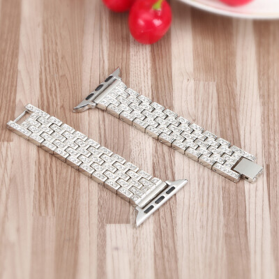 〖Follure〗Luxury Alloy With Crystal Link Bracelet Watch Band Strap For Apple Watch 38MM BK
〖Follure〗Luxury Alloy With Crystal Link Bracelet Watch Band Strap For Apple Watch 38MM BK