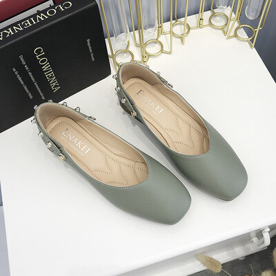 Rough-heeled single-shoe woman summer style shallow mouth pedal beans shoe woman retro leisure evening breeze grandmother shoes
Rough-heeled single-shoe woman summer style shallow mouth pedal beans shoe woman retro leisure evening breeze grandmother shoes