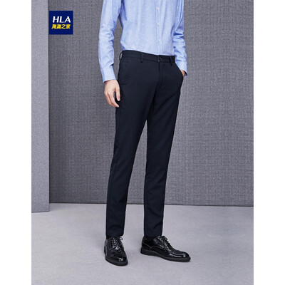 HLA Haishu House Casual Pants Men 2018 Autumn New Medium Waist Business Straight Pattern HKCAD3E209A Navy Blue Pattern M9 17582A 32
HLA Haishu House Casual Pants Men 2018 Autumn New Medium Waist Business Straight Pattern HKCAD3E209A Navy Blue Pattern M9 17582A 32
