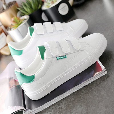 Autumn 2019 new white shoes women Joker Korean version of hook&loop Board Shoes student womens shoes casual white shoes
Autumn 2019 new white shoes women Joker Korean version of hook&loop Board Shoes student womens shoes casual white shoes