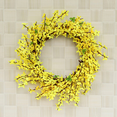 Siaonvr Artificial Flower Leaf Wreath Wall Window Door Hanging Home Wedding Decoration
Siaonvr Artificial Flower Leaf Wreath Wall Window Door Hanging Home Wedding Decoration