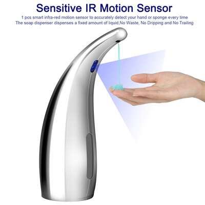 Home Kitchen Bathroom Automatic Hand Liquid Soap Dispenser Infrared Motion Sensor IP67 Waterproof Holder
Home Kitchen Bathroom Automatic Hand Liquid Soap Dispenser Infrared Motion Sensor IP67 Waterproof Holder
