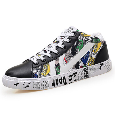 Fashion casual mens shoes Korean high-top shoes increased wear-resistant thick-soled literary students tide mens canvas shoes
Fashion casual mens shoes Korean high-top shoes increased wear-resistant thick-soled literary students tide mens canvas shoes
