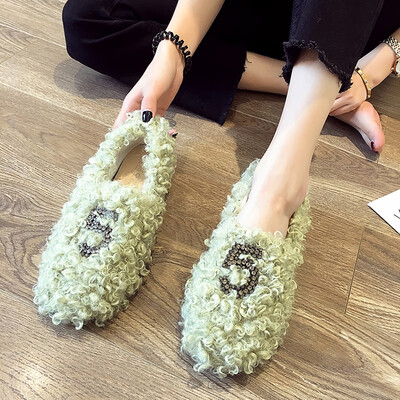 Flat-soled womens shoes new autumn shoes Korean version Baitie fashion fairy geomantic drill wool shoes round-headed single shoes
Flat-soled womens shoes new autumn shoes Korean version Baitie fashion fairy geomantic drill wool shoes round-headed single shoes