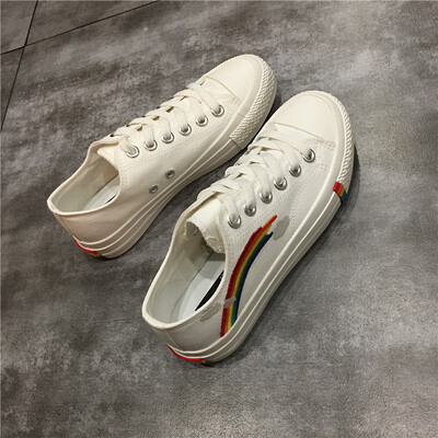 The new summer 2019 canvas shoes female wild primitive wind ins Korean version of board shoes female ulzzang
The new summer 2019 canvas shoes female wild primitive wind ins Korean version of board shoes female ulzzang