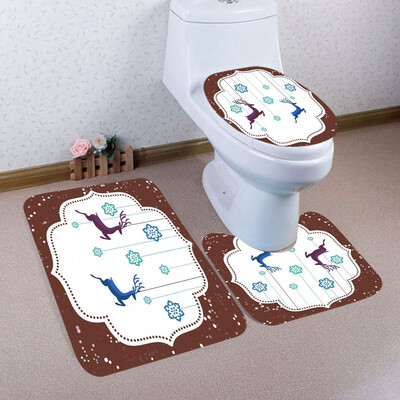 Tailored 3PCS Christmas Bathroom Non-Slip Pedestal Rug Lid Toilet Cover Bath Mat Set
Tailored 3PCS Christmas Bathroom Non-Slip Pedestal Rug Lid Toilet Cover Bath Mat Set