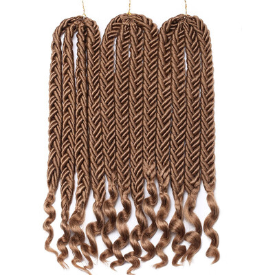 5PcsLot Faux Locs Crochet Hair With Curly Ends 20 Inch Dreadlocs Goddess Locs Crochet Braids Synthetic Braiding Hair Extension
5PcsLot Faux Locs Crochet Hair With Curly Ends 20 Inch Dreadlocs Goddess Locs Crochet Braids Synthetic Braiding Hair Extension