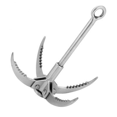Greensen Stainless Steel Folding Grappling Hook Rock Climbing Claw Survival Tool Equipment
Greensen Stainless Steel Folding Grappling Hook Rock Climbing Claw Survival Tool Equipment