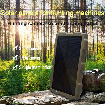 〖Follure〗1500 mah Rechargeable Internal Lithium Battery 6V Solar Panel for Hunting Camera
〖Follure〗1500 mah Rechargeable Internal Lithium Battery 6V Solar Panel for Hunting Camera