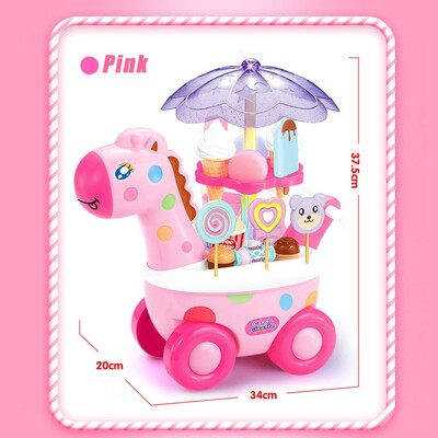 Siaonvr Kids Giraffe Simulation Mini Candy Sweet Ice Cream Trolley Shop Pretend Play Set
Siaonvr Kids Giraffe Simulation Mini Candy Sweet Ice Cream Trolley Shop Pretend Play Set