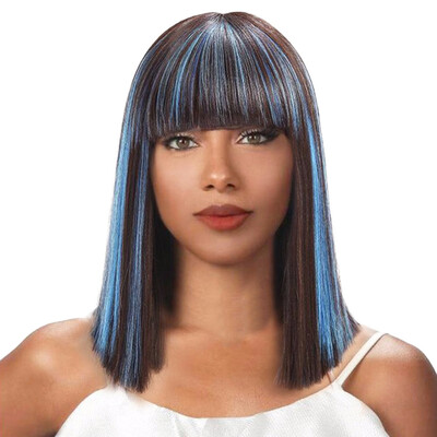 Gobestart Fashion Synthetic Short Dyeing Straight BOB Mix Color Natural Hair Full Wig
Gobestart Fashion Synthetic Short Dyeing Straight BOB Mix Color Natural Hair Full Wig