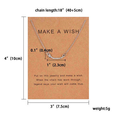 Fashion Star Paper Card With Bow Pendant Women Minimalist Clavicle Chain Necklace Statement Valentines Day Gift Card
Fashion Star Paper Card With Bow Pendant Women Minimalist Clavicle Chain Necklace Statement Valentines Day Gift Card