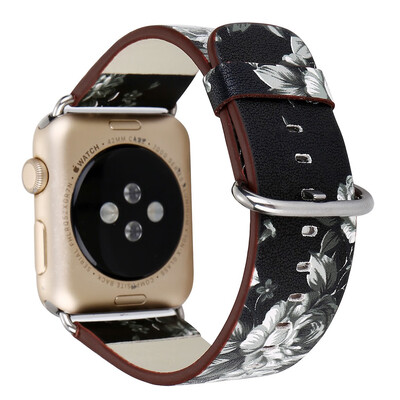 Soft PU Leather Floral Flower Watchband for Apple Watch Band 38mm 42mm Pastoral Strap Wrist Band for Watch Series 3 2 1
Soft PU Leather Floral Flower Watchband for Apple Watch Band 38mm 42mm Pastoral Strap Wrist Band for Watch Series 3 2 1