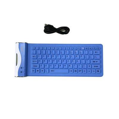 Small Silicone Waterproof 84-Key USB Wired English Keyboard Keypad For Laptop Desktop Computer Tablet PC Smartphone
Small Silicone Waterproof 84-Key USB Wired English Keyboard Keypad For Laptop Desktop Computer Tablet PC Smartphone