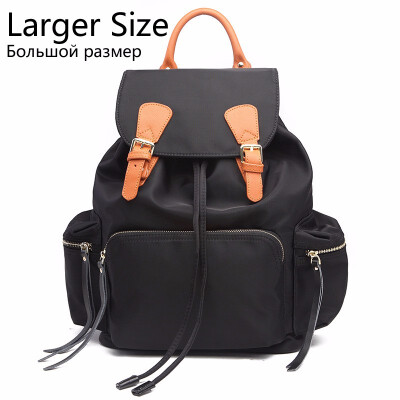 Vintage Waterproof Nylon Backpack Women Black School Bag for Teenagers Girls Drawstring Ladies Bagpack Youth Backpacks Female
Vintage Waterproof Nylon Backpack Women Black School Bag for Teenagers Girls Drawstring Ladies Bagpack Youth Backpacks Female