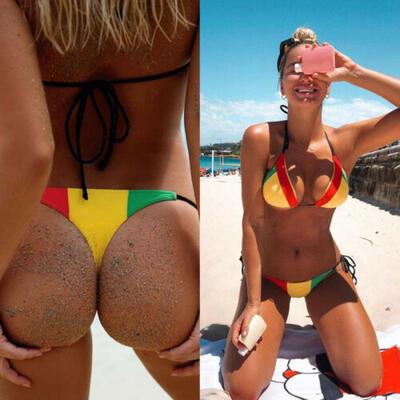 Women Bandeau Bandage Bikini Padded Set Brazilian Swimwear Beachwear Swimsuit
Women Bandeau Bandage Bikini Padded Set Brazilian Swimwear Beachwear Swimsuit