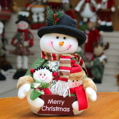 Toponeto Christmas Dolls Christmas Family Portrait Old Man Snowman Christmas Decorations
Toponeto Christmas Dolls Christmas Family Portrait Old Man Snowman Christmas Decorations