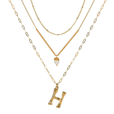 Cute Natural Pearl Initial Necklace Personalized Letter Necklace Name Jewelry For Women Accessories Gold color Girlfriend Gift
Cute Natural Pearl Initial Necklace Personalized Letter Necklace Name Jewelry For Women Accessories Gold color Girlfriend Gift