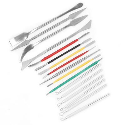 Greensen 17PcsSet Clay Sculpture Modelling DIY Carving Kit Pottery Craft Tools
Greensen 17PcsSet Clay Sculpture Modelling DIY Carving Kit Pottery Craft Tools