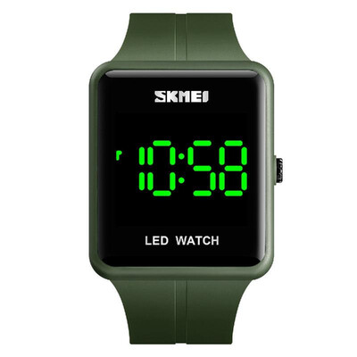 SKMEI 1541 Digital Movement Unisex Watch 3ATM Waterproof LED Backlight Luminous Sports Electronic Rectangular Square Wrist Watch T
SKMEI 1541 Digital Movement Unisex Watch 3ATM Waterproof LED Backlight Luminous Sports Electronic Rectangular Square Wrist Watch T