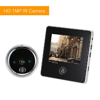 30 inch TFT LCD Digital Door Eye Peephole Viewer 120° Wide Viewing Angle Door Eye Doorbell Camera IR Night Vision Photo Taking Su
30 inch TFT LCD Digital Door Eye Peephole Viewer 120° Wide Viewing Angle Door Eye Doorbell Camera IR Night Vision Photo Taking Su