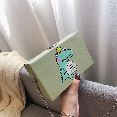 Cartoon cute little dinosaur hard shell chain square bag 2019 new fashion simple&versatile stay cute shoulder Messenger bag
Cartoon cute little dinosaur hard shell chain square bag 2019 new fashion simple&versatile stay cute shoulder Messenger bag