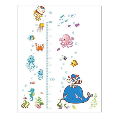 Creative Height Wall Stickers Marine Life Decals Home Room Decor Ornaments 
Creative Height Wall Stickers Marine Life Decals Home Room Decor Ornaments