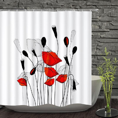 Shower Curtain Flower Decorative Bath Curtains Waterproof Polyester Fabric Anti-mildew Bathroom Curtains for Bathtub ShowersCurtai
Shower Curtain Flower Decorative Bath Curtains Waterproof Polyester Fabric Anti-mildew Bathroom Curtains for Bathtub ShowersCurtai