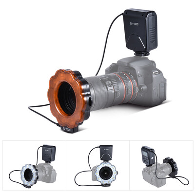Macro LED Ring Round Flash Fill-in Light Lamp Brightness Adjustable LCD Display for Canon Nikon Pentax Olympus DLSR Camera 405mm
Macro LED Ring Round Flash Fill-in Light Lamp Brightness Adjustable LCD Display for Canon Nikon Pentax Olympus DLSR Camera 405mm
