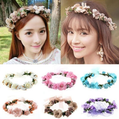 2017 Beauty Floral Headband Wedding Bridal Bridesmaid Holiday Hair Flower Accessories
2017 Beauty Floral Headband Wedding Bridal Bridesmaid Holiday Hair Flower Accessories
