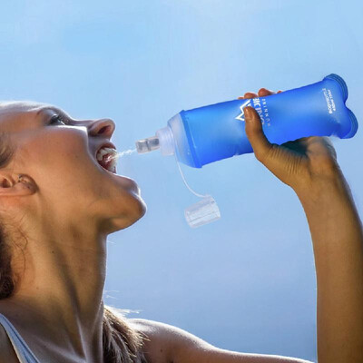 450ml 500ml Outdoor Water Drinking Bottle Soft Folding Flask BPA Free for Running Hiking Marathon
450ml 500ml Outdoor Water Drinking Bottle Soft Folding Flask BPA Free for Running Hiking Marathon
