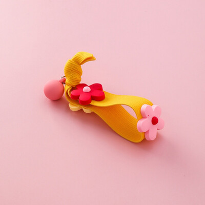Korea Style Hair Accessories Knotted Hair Ring Hit Color Flower Hair Rope Cute Candy Color Ball Headdress
Korea Style Hair Accessories Knotted Hair Ring Hit Color Flower Hair Rope Cute Candy Color Ball Headdress