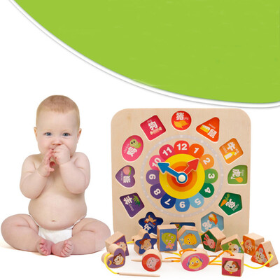 Gotoamei Wooden Clock Puzzle Beading 12 Numbers Match Child Early Educational Toy Gifts
Gotoamei Wooden Clock Puzzle Beading 12 Numbers Match Child Early Educational Toy Gifts