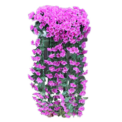 Toponeto Hanging Flowers Artificial Violet Flower Wall Wisteria Basket Hanging Garland Vine Flowers Fake Silk Orchid
Toponeto Hanging Flowers Artificial Violet Flower Wall Wisteria Basket Hanging Garland Vine Flowers Fake Silk Orchid