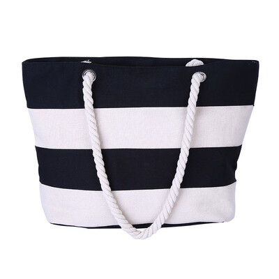 Women Beach Canvas Bag Fashion Stripes Printing Handbags Ladies Large Shoulder Bag Totes Casual Bag Shopping Bags
Women Beach Canvas Bag Fashion Stripes Printing Handbags Ladies Large Shoulder Bag Totes Casual Bag Shopping Bags