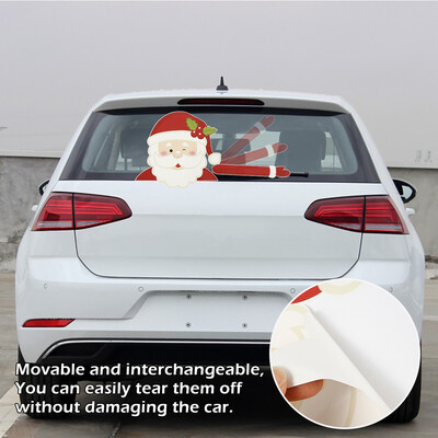 Santa Claus Car Rear Window Wiper Sticker Christmas Car Styling Funny Waving Arm Rear Windshield Decals Auto Decoration Stickers
Santa Claus Car Rear Window Wiper Sticker Christmas Car Styling Funny Waving Arm Rear Windshield Decals Auto Decoration Stickers